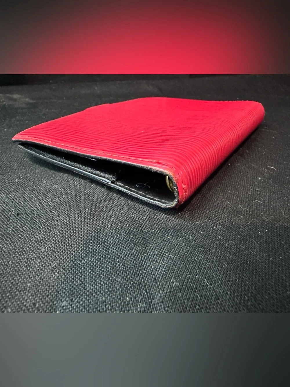 Louis Vuitton Pink Red Epi Agenda/Planner/Passport Cover PM